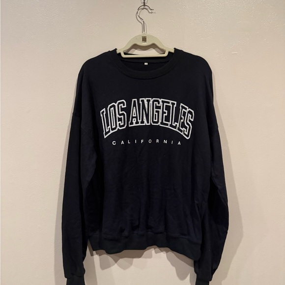 Source Unknown Tops - Oversized Los Angeles Crewneck